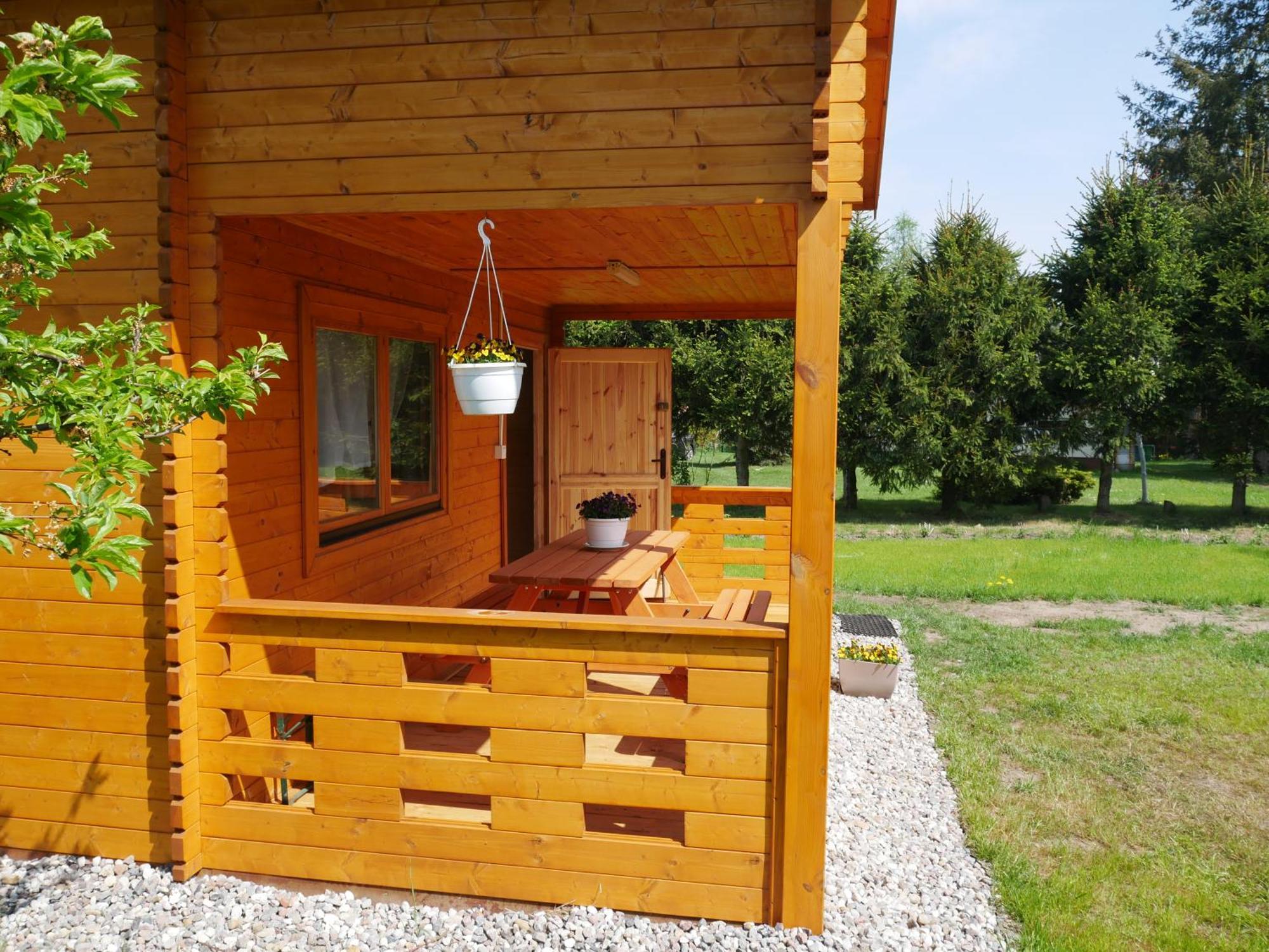 Domek Letniskowy Drewniany Nad Jeziorem Strzeszowskim Nowy Dış mekan fotoğraf